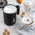 Bialetti Tuttocrema Cappuccino Milk Frother - Black - Aluminium 3 Cup Milk Frothers The Cooks Kitchen 