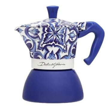 Bialetti Moka Induction 4 Cup Stove Top Espresso Maker - Dolce & Gabbana Mediterranean Stovetop Espresso Makers The Cooks Kitchen 