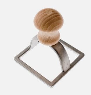 Mondo Professional Stampi Square Large 70x70mm Pizza Trays & Stones The Cooks Kitchen 