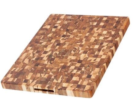 Teakhaus Butcher Block Collection Carving & Cutting Board - 42x30.5x3.8cm Chopping Boards & Surface Savers The Cooks Kitchen 