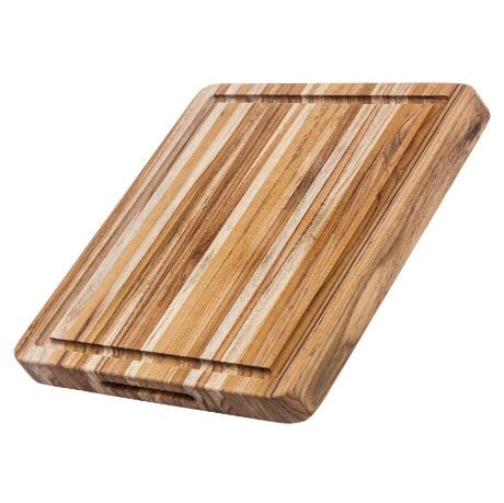 Teakhaus Traditional Cutting Board W/ Juice Canal 41x31x3.8cm Chopping Boards & Surface Savers The Cooks Kitchen 