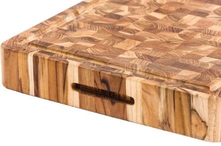 Teakhaus Teak End Grain Butcher Block 52x36x6.4cm Chopping Boards & Surface Savers The Cooks Kitchen 