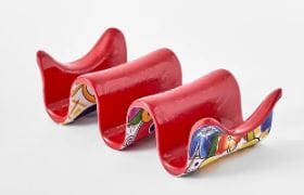 Prepara Taco Holder Multi - Red Tacos/Tortillas The Cooks Kitchen 