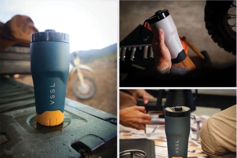 Vssl Rift Tumbler 475ml - Ash Insulated Bottles The Cooks Kitchen 