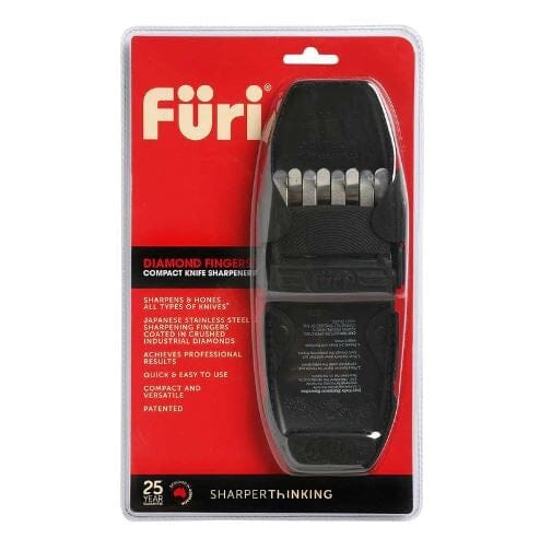 Furi Diamond Fingers™ Compact Knife Sharpener Pull Through Sharpeners The Cooks Kitchen Mandurah 