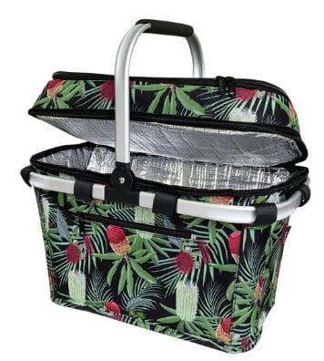 Sacchi 4 Person Insulated Picnic Basket - Banksia Bags & Baskets The Cooks Kitchen 