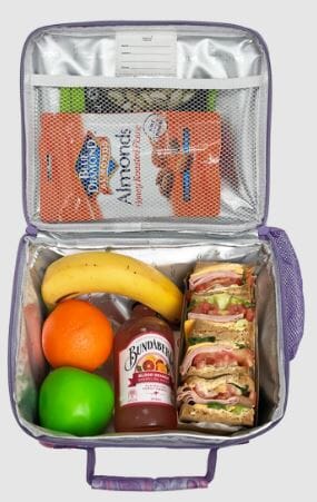 Sachi Style 321 Insulated Crew Lunch Bag With Bottle Holder - Marble Swirls Lunch Bags The Cooks Kitchen 