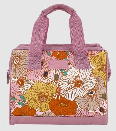 Sachi 'style 34' Insulated Lunch Bag - Retro Floral Lunchbox The Cooks Kitchen 
