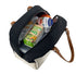 Sachi "style 237" Insulated Cali Lunch Bag - Black/cream Lunch Bags The Cooks Kitchen 