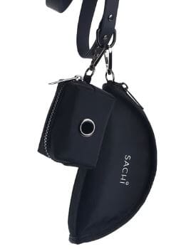 Sachi Puppack Portable Waste Bag Holder - Black Miscellaneous The Cooks Kitchen 