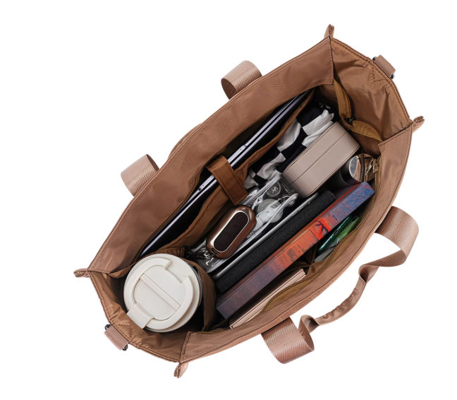 Sachi Insulated Every Day Tote Latte