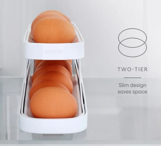 Youcopia Rolldown Egg Dispenser Fridge Storage The Cooks Kitchen 