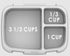 Bentgo Fresh Leak Proof Bento Lunch Box - Grey Lunch Boxes The Cooks Kitchen 