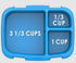 Bentgo Fresh Leak Proof Bento Lunch Box - Blue Lunch Boxes The Cooks Kitchen 