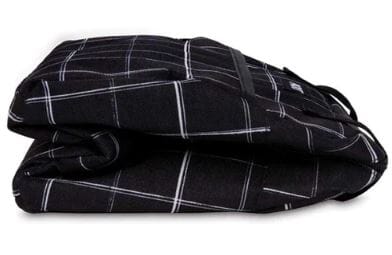 Packit Freezable Hampton Lunch Bag - Black Grid Lunch Bags The Cooks Kitchen 