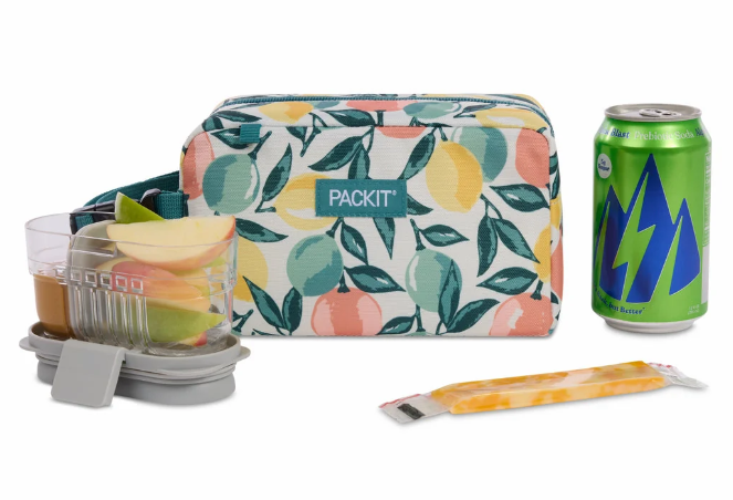 Packit Freezable Snack Box, Citrus Orchard