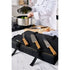 Cheftech Knife Roll 10 Pockets - Black Bags & Rolls The Cooks Kitchen 