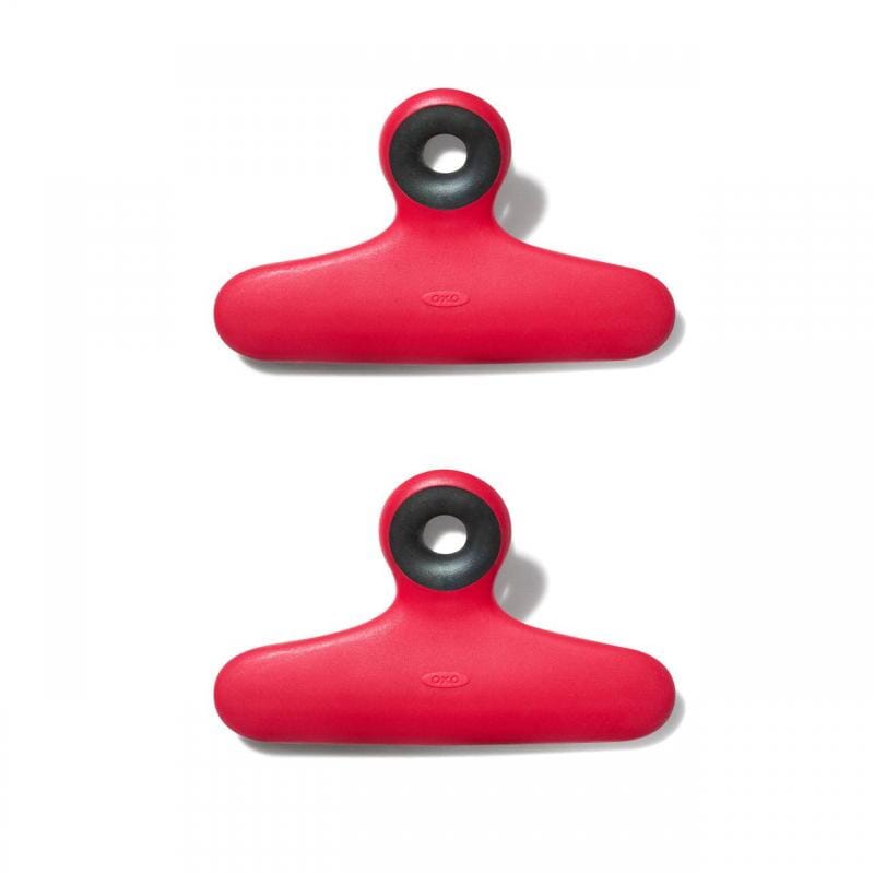 Oxo Good Grips Bag Clips Red 2-pk General Storage The Cooks Kitchen 