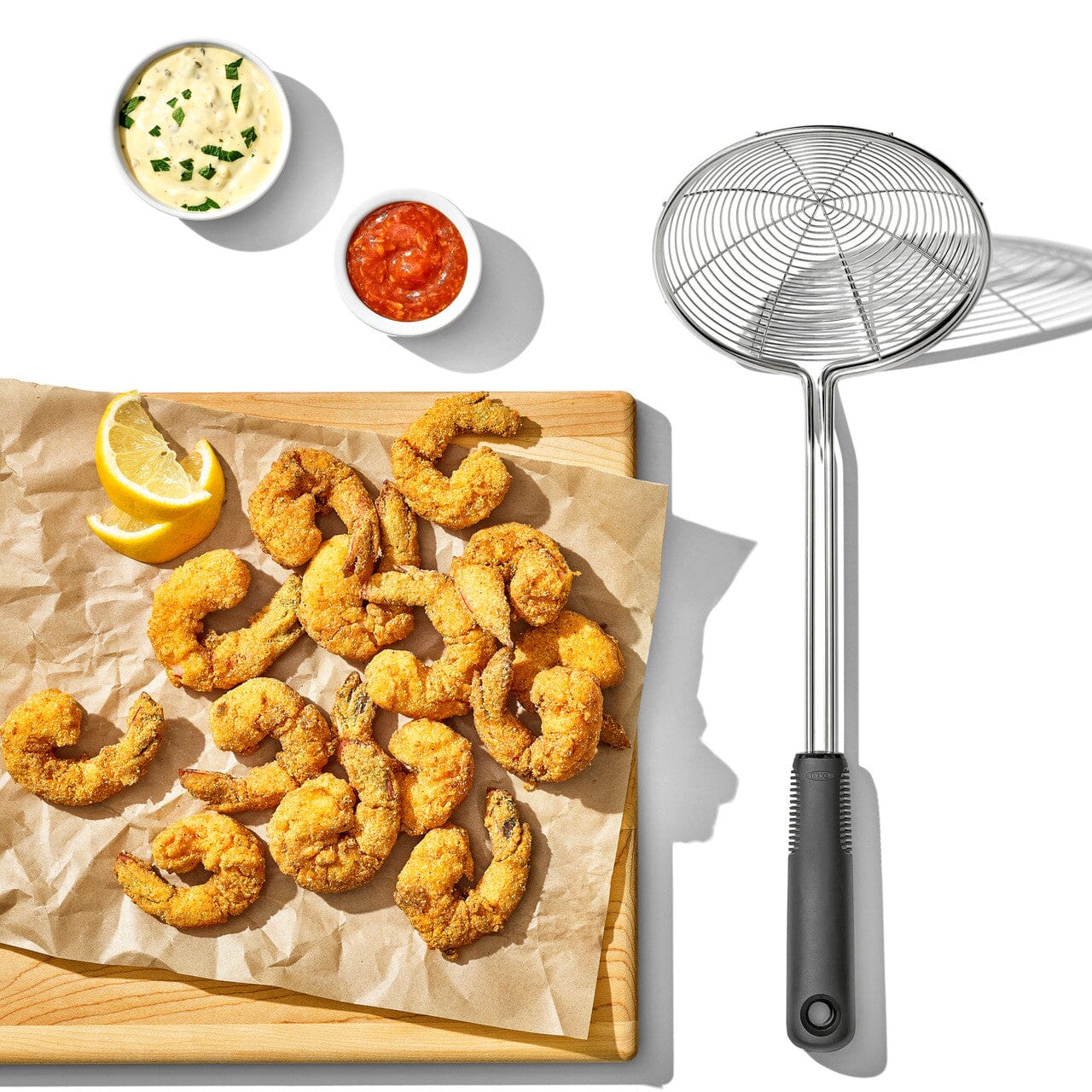 Oxo Good Grips Scoop & Strain Skimmer Utensils The Cooks Kitchen 