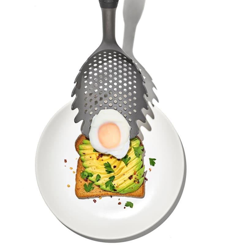 Oxo Good Grips Strainer Scoop Pasta Large Utensils The Cooks Kitchen 