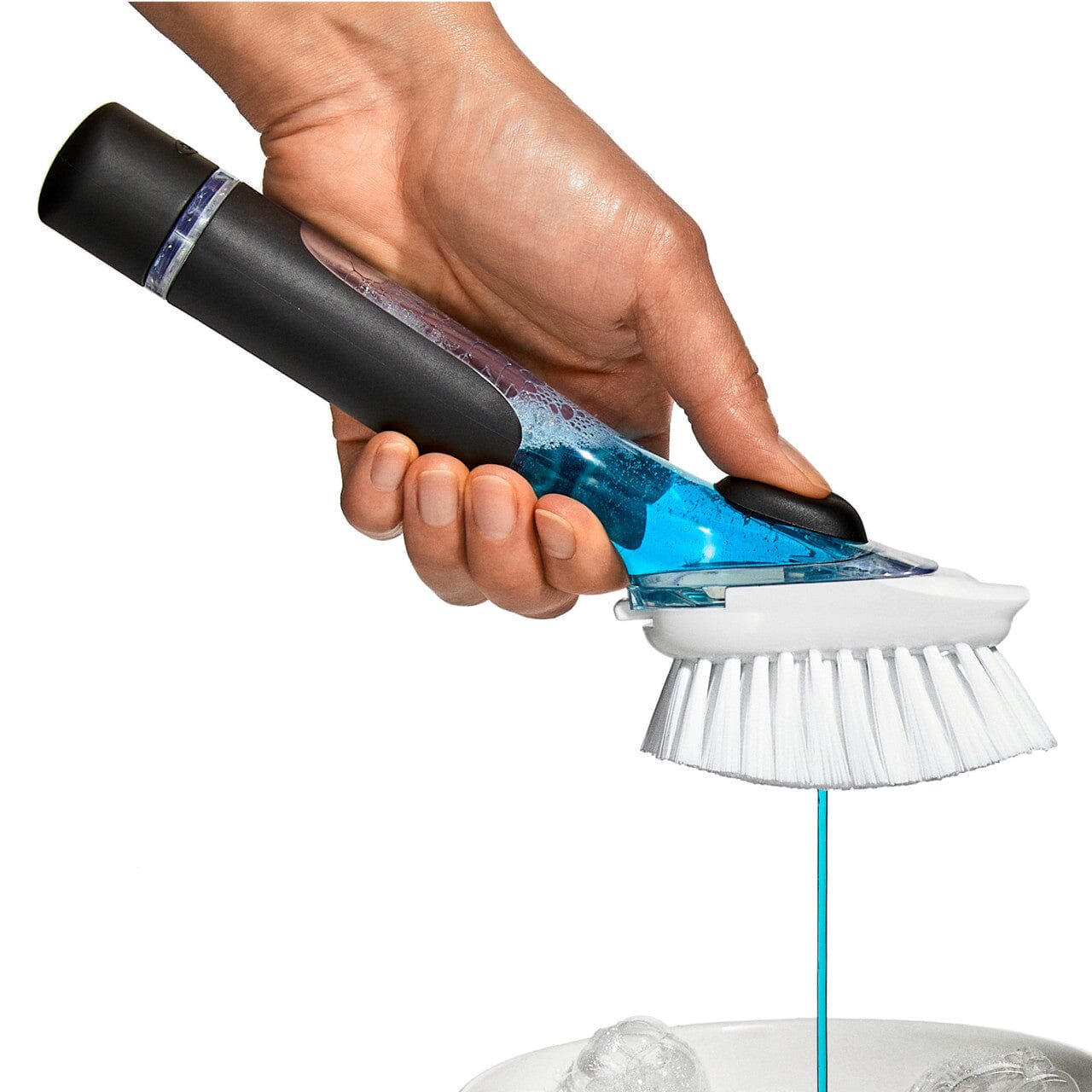 Oxo Good Grips Soap Dispensing Dish Brush Cleaning Equipment The Cooks Kitchen 