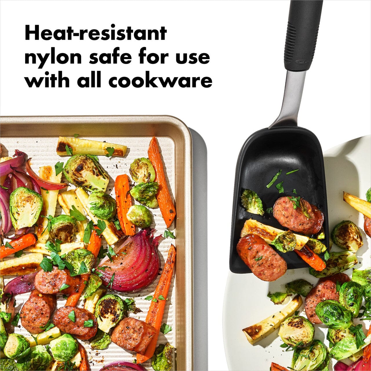 Oxo Good Grips Roast & Fry Scoop Utensils The Cooks Kitchen 