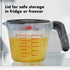Oxo Good Grips Glass Measuring Cup With Lid - 2 Cup/ 500ml Measuring Cups & Spoons The Cooks Kitchen 