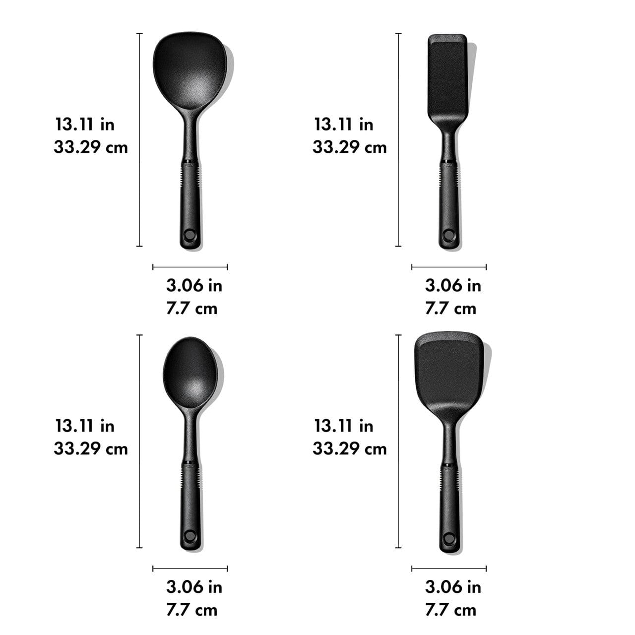 Oxo Good Grips 4-piece Nylon Mini Utensil Set Utensils The Cooks Kitchen 
