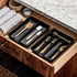 Made Smart Mini 5 Compartment Cutlery Tray 32.4x23x4.8cm - Carbon Cutlery & Utensil Storage The Cooks Kitchen 