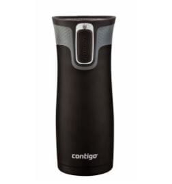 Contigo West Loop Stainless Steel Travel Mug With Autoseal Lid - Black 473ml Keep Cups The Cooks Kitchen 