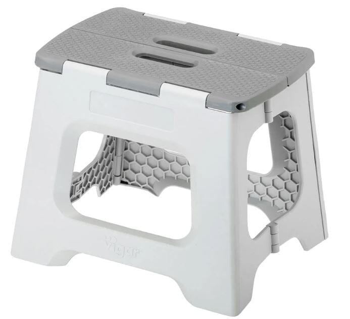Vigar Compact Grey Foldable 27cm Stool Home Decor The Cooks Kitchen Mandurah 
