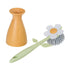 Vigar Florganic Dish Brush With Orange Vase Cleaning Equipment The Cooks Kitchen Mandurah 