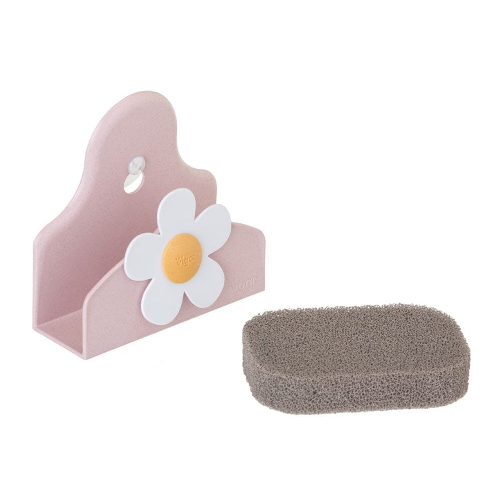 Vigar Florganic Suction Holder + Sponge Cleaning Equipment The Cooks Kitchen Mandurah 