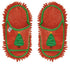 Vigar Christmas Tree Microfibre Cleaning Slippers Novelty Gifts The Cooks Kitchen 