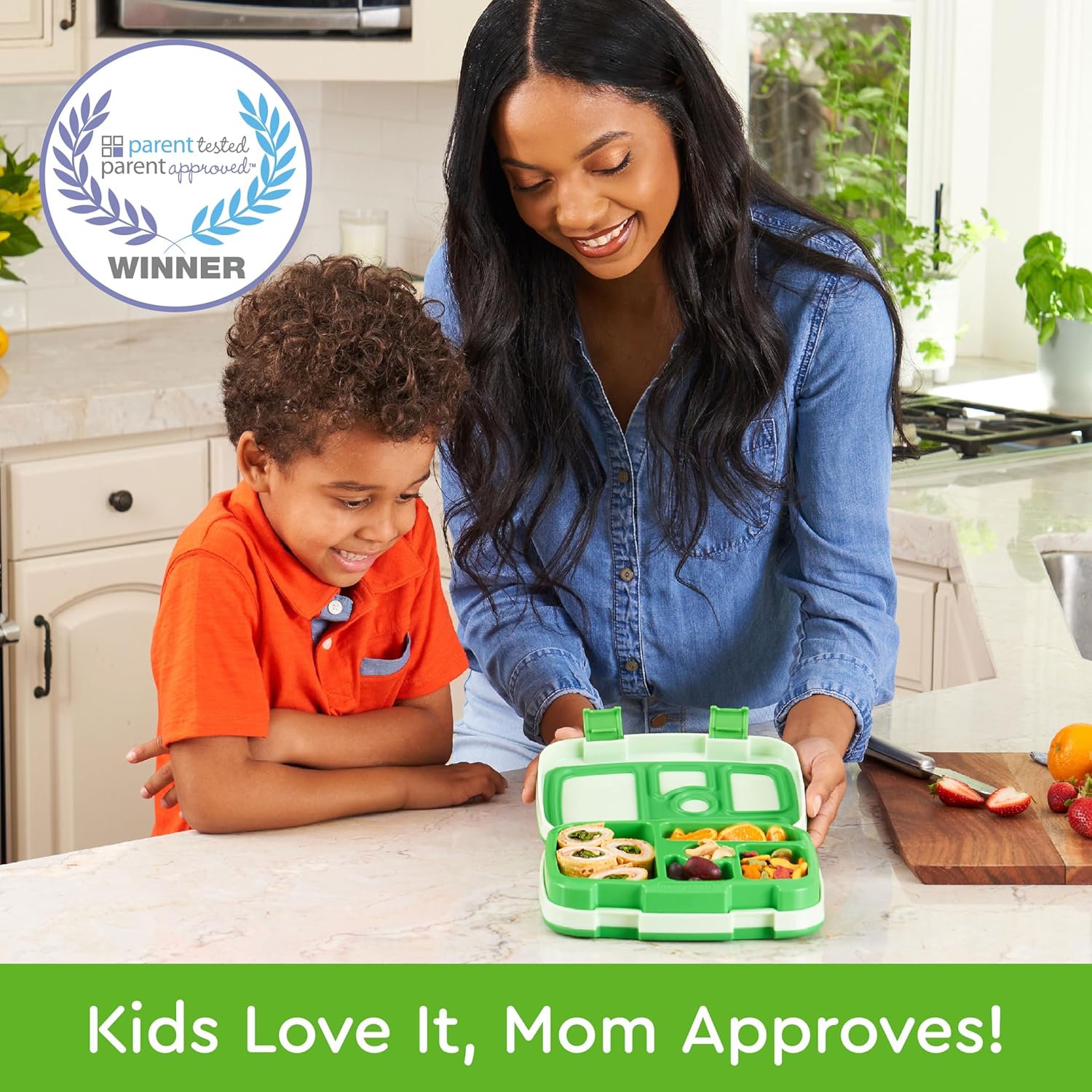 Bentgo Kid's Leak-proof Bento Lunch Box - Green
