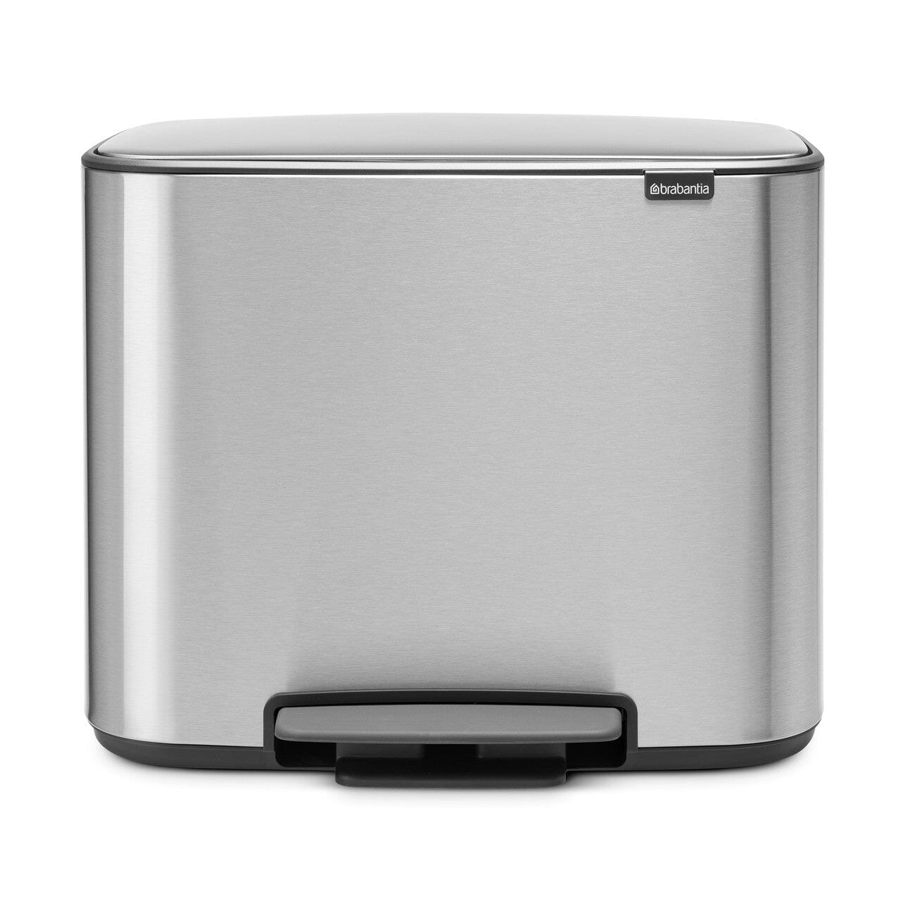 Brabantia Pedal Bin 36l Matte Steel - Finger Print Proof Rubbish Bins The Cooks Kitchen 