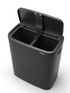 Brabantia Bo Touch Bin 2 X 30l Matt Black