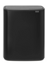 Brabantia Bo Touch Bin 2 X 30l Matt Black