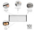 Brabantia Fall Front Bread Box - White Bread & Butter Storage The Cooks Kitchen 