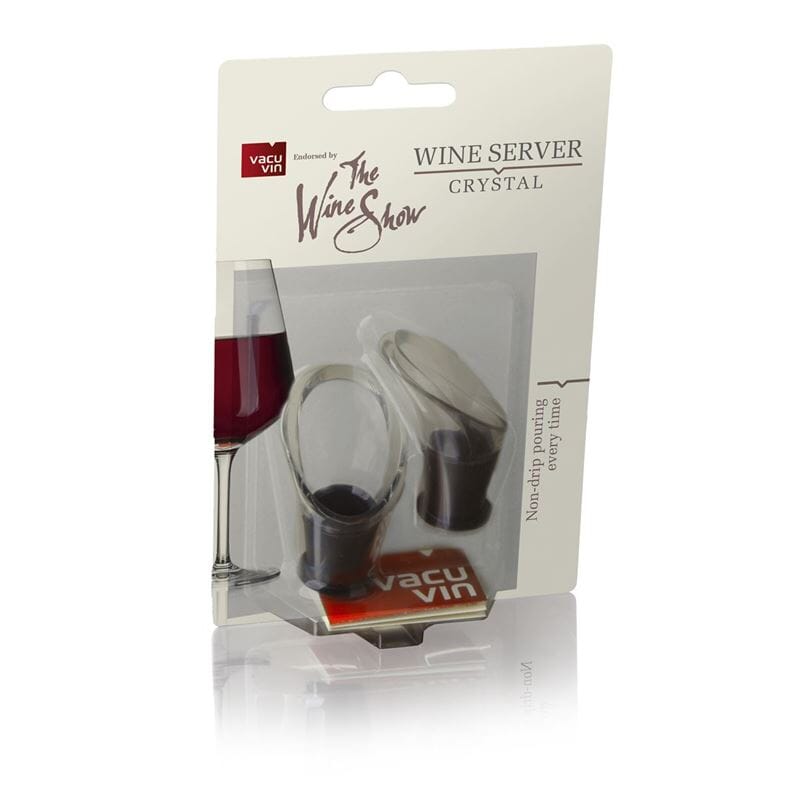 Vacuvin Wine Server Crystal Set Of 2 Barware Accessories The Cooks Kitchen 