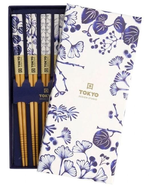 Tokyo Design Studio Chopstick Gift Set 5pc - Japonica Chopsticks The Cooks Kitchen 