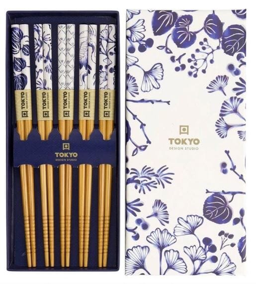Tokyo Design Studio Chopstick Gift Set 5pc - Japonica Chopsticks The Cooks Kitchen 