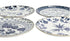 Tokyo Deisign Studio Flora Japonica Mixed Plate Giftset 4 Piece 20cm In Multi Loose Dinnerware The Cooks Kitchen 