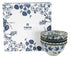 Tokyo Design Studio Flora Japonica Mixed Rice Bowl 12cm 4 Piece In Blue Loose Dinnerware The Cooks Kitchen 