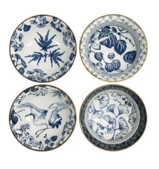 Tokyo Design Studio Flora Japonica Mixed Tayo Bowl Giftset 4 Piece In Multi Loose Dinnerware The Cooks Kitchen 