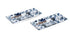 Tokyo Design Studio Flora Japonica Sushi Plate Giftset 4 Piece In White Dinner Sets The Cooks Kitchen 