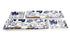 Tokyo Design Studio Flora Japonica Sushi Plate Giftset 4 Piece In White Dinner Sets The Cooks Kitchen 