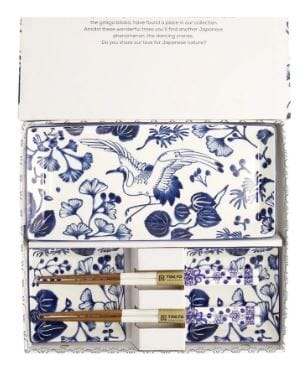 Tokyo Design Studio Flora Japonica Sushi Plate Giftset 4 Piece In White Dinner Sets The Cooks Kitchen 