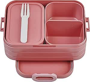 Mepal Bento Box Midi - Pink Lunch Bags The Cooks Kitchen 