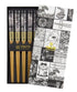 Tokyo Design Studio Chopstick Set 5pc - Tokyo Fan Chopsticks The Cooks Kitchen 